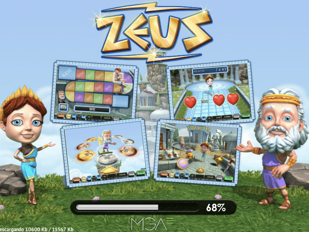 Zeus bingo spilleautomat